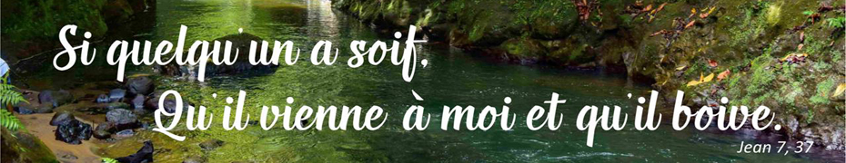 Si quelqu&#039;un a soif Qu&#039;il vienne à moi et qu&#039;il boive