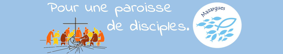 Banderol 2020 - Pour une paroisse de disciples